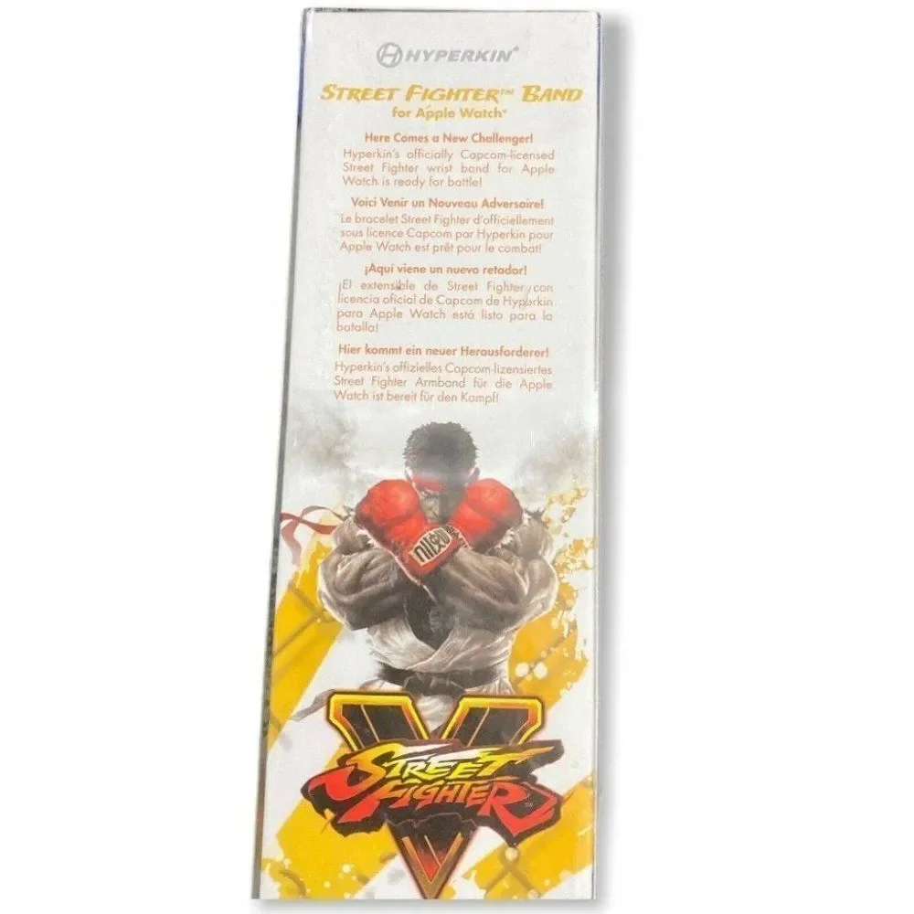 Street Fighter‎ Ryu iWatch Band For Apple Watch® Officially Licensed by Capcom